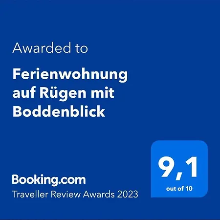 Auf Rügen Mit Boddenblick Apartamento *
